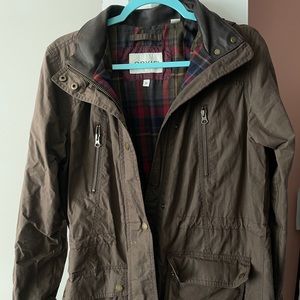 Orvis waxed cotton jacket chocolate